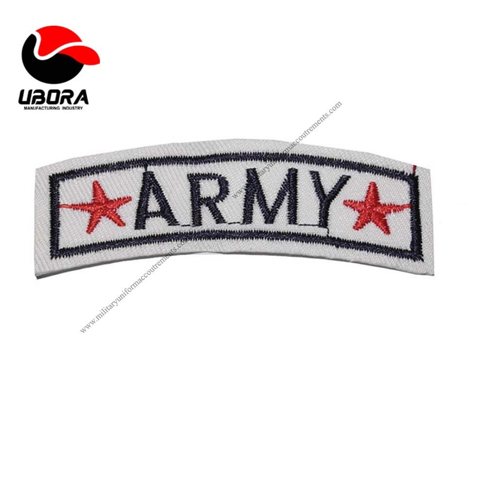 customized Iron Sew On Embroidered Patch Embroidery Motif transfer Uniform Accoutrements chevron 